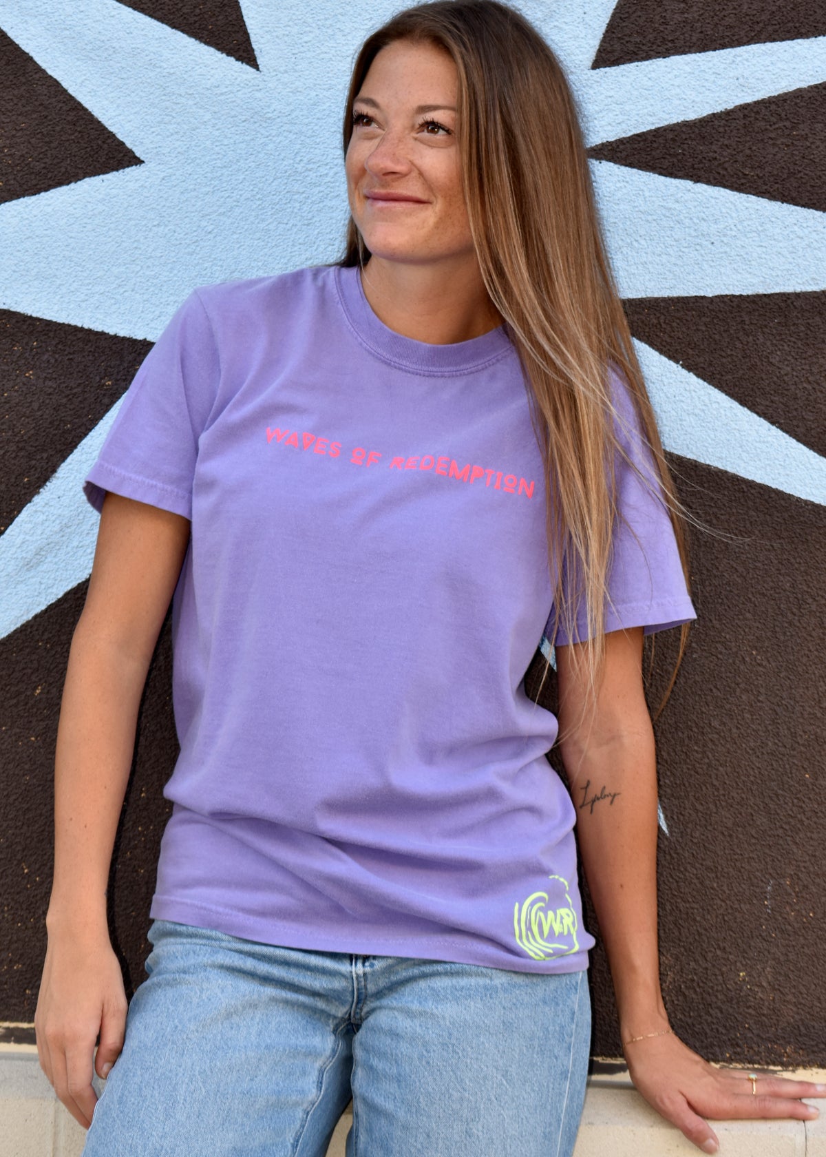 Way Maker Tee Violet