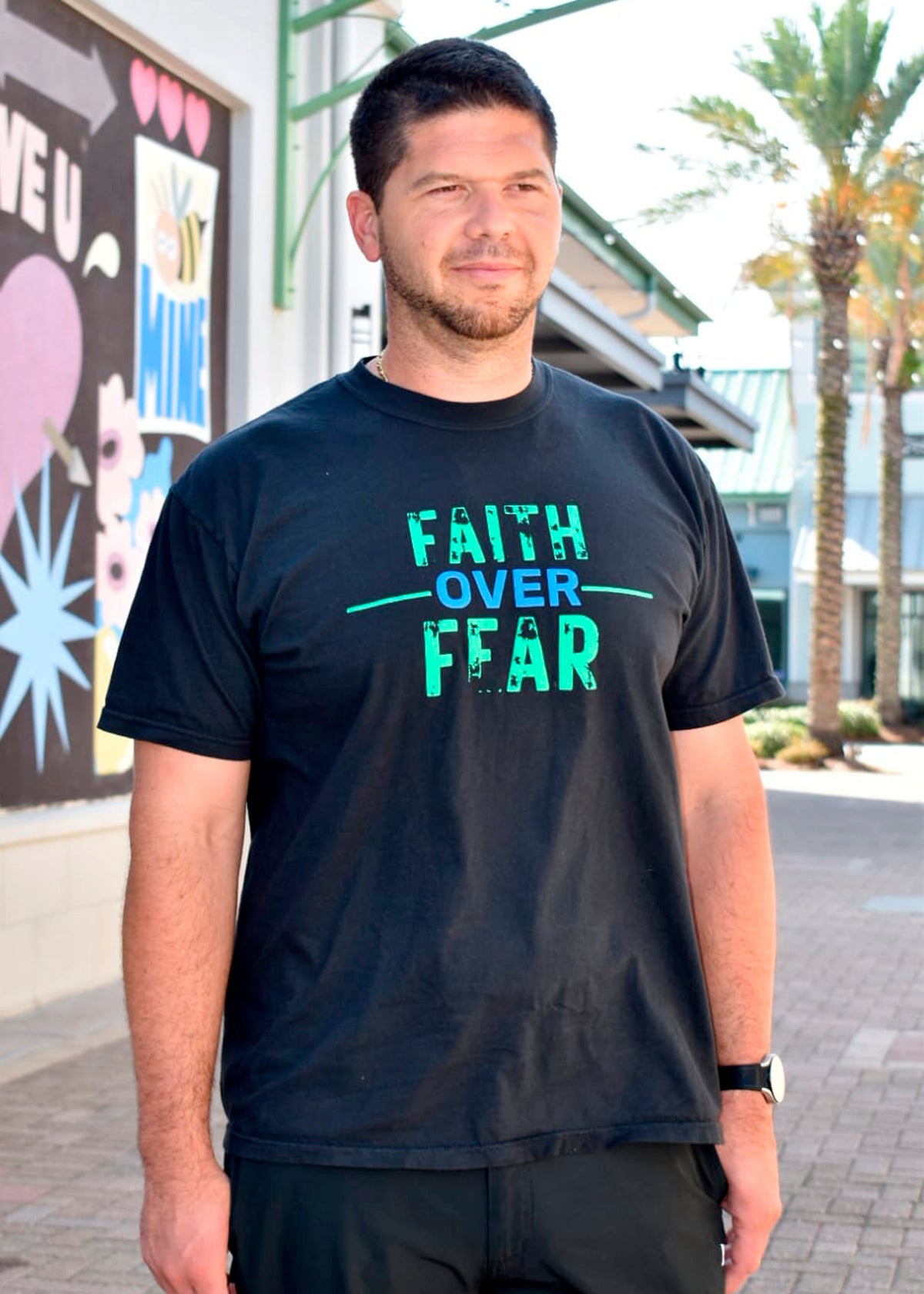 Faith Over Fear Tee