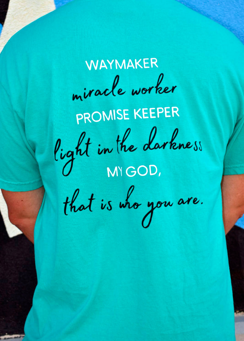 Way Maker Tee Green